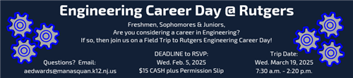 Engineering Career Day Flyer 2025